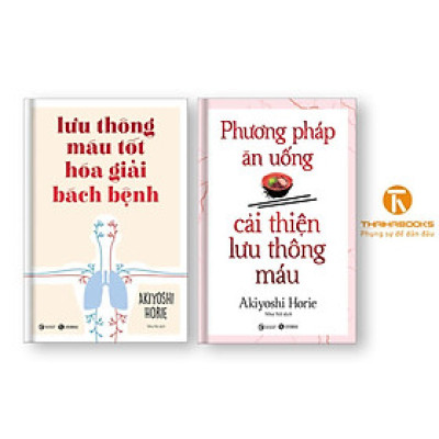 Sách - Cải Thiện Lưu Thông Máu - Combo 2 Cuốn - Thái Hà Books