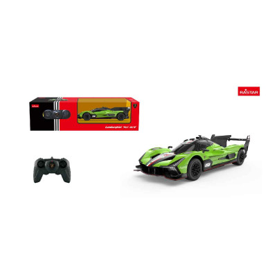 Đồ Chơi Xe Điều Khiển 1:24 Lamborghini SC63 LMDH Xanh Lá RASTAR R10160/GRE