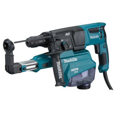 MÁY KHOAN ĐỘNG LỰC VỚI HỆ THỐNG HÚT BỤI 800W MAKITA HR2653T - HÀNG CHÍNH HÃNG