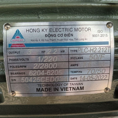 MÁY CẮT SẮT (ĐÁ PHÍP 350MM), MOTOR 3HP-1PHA-2800 HỒNG KÝ HK-CF312 - HÀNG CHÍNH HÃNG
