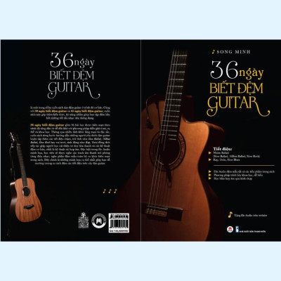 Sách - 36 Ngày Biết Đệm Guitar  - Huy Hoàng