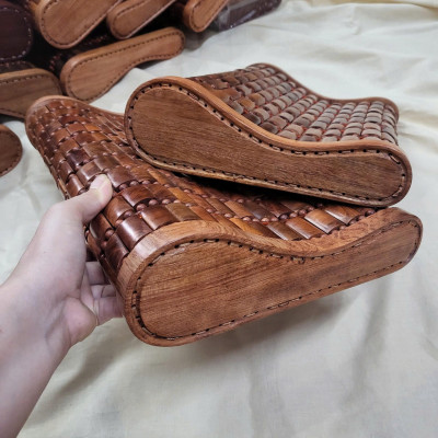 Gối Công Thái Hoc , Gối Hạt Gỗ Cao Cấp ( video , hình thật )