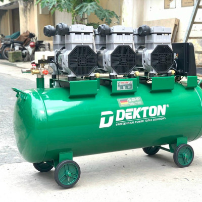 MÁY NÉN KHÍ KHÔNG DẦU 6750W 160L DEKTON DK-AC89-160 - HÀNG CHÍNH HÃNG