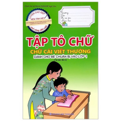 Sách - Tập Tô Chữ - Dành cho bé chuẩn bị vào lớp 1 - Bộ 6 Cuốn