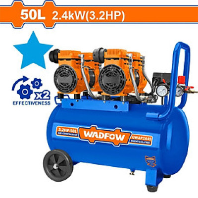 MÁY NÉN KHÍ (KHÔNG DẦU) 2400W-50L WAP2A45 WADFOW - HÀNG CHÍNH HÃNG