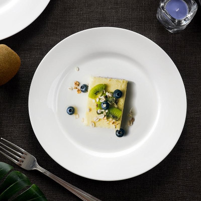 Bộ 6 đĩa thủy tinh nông lòng Luminarc Everyday 19cm N2055*6 | Hàng chính hãng