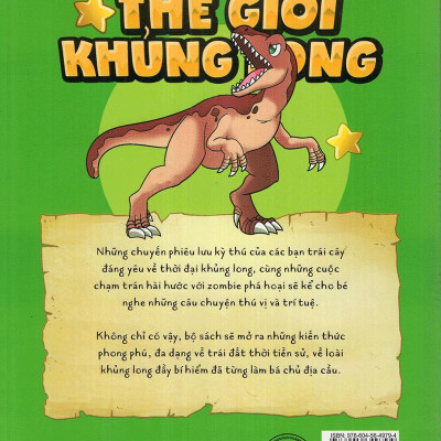 Trái Cây Đại Chiến Zombie - Thế Giới Khủng Long - Tập 5: Khủng Long Và Tòa Thành Vàng