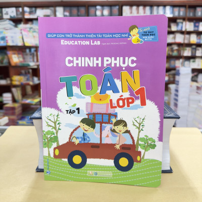 Tủ Sách Tư Duy Toán Học Hàn Quốc - Chinh Phục Toán Lớp 1 Tập 1 - Vanlangbooks