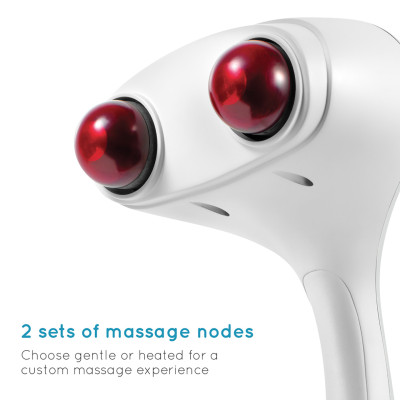 Máy massage cầm tay 2 đầu kèm nhiệt Homedics PA-MHA (Dùng được trên ô tô) Hàng Chính Hãng
