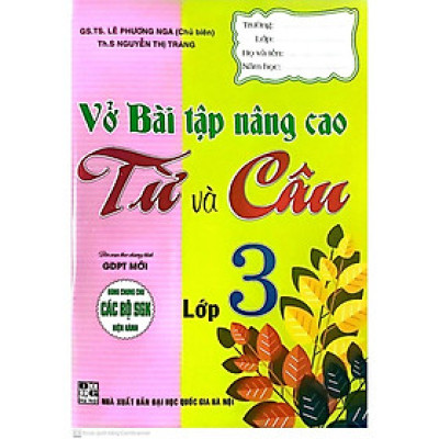 Sách - Vở Bài Tập Nâng Cao Từ Và Câu Lớp 3