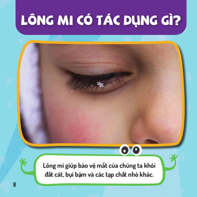 Sách - Em Yêu Cơ Thể - Lông Mi