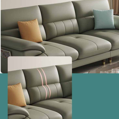 Sofa da góc L cao cấp Juno Sofa(mẫu mới) HDCT-19