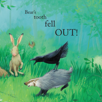 Sách tranh song ngữ Gấu thay răng - Ehomebooks