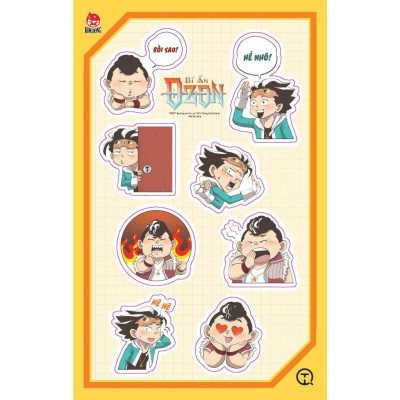 Truyện tranh Bí ẩn Ozon - Tập 1 - Tặng kèm Obi và 1 bảng Sticker - NXB Kim Đồng