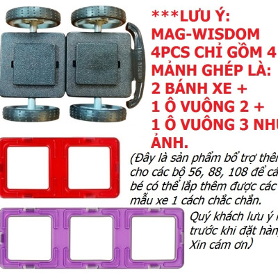Đồ chơi nam châm xếp hình thông minh Mag Wisdom