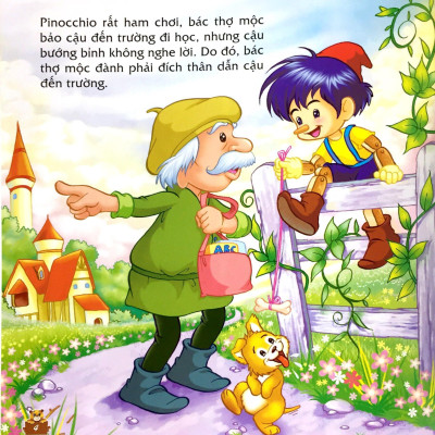 Sách Truyện Kể Ngày Xửa Ngày Xưa - Cậu Bé Người Gỗ Pinocchio