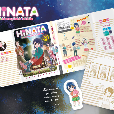 Hinata Cô Bé Mang Linh Hồn Bà Lão - Tập 8 - Tặng Kèm Bookmark Bế Hình Nhân Vật