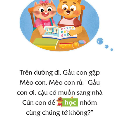 Sách Truyện Tranh Song Ngữ Việt Anh Cho Bé - Chưa Học Bài Xong Đừng Đi Chơi Nhé