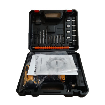 Máy Khoan Pin Đa Năng Cầm Tay ABG DW 26V May Khoan Dung Pin Kèm Bộ Phụ Kiện 24 Món Siết Ốc, Bắt Vít – Hàng Chính Hãng