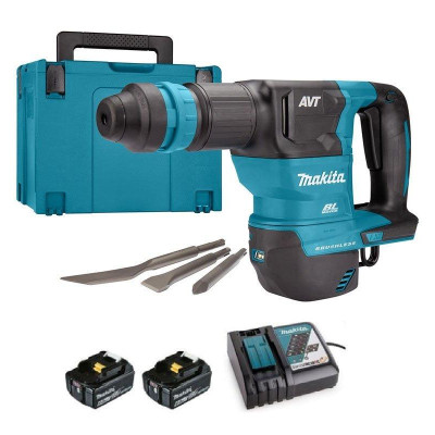 MÁY CẠO ĐỘNG LỰC DÙNG PIN 18V (01 SẠC NHANH ,02 PIN 18V/ 5.0AH) MAKITA DHK180RTJ- HÀNG CHÍNH HÃNG