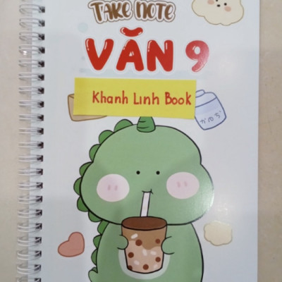 Sách - Combo takenote văn + toán + vật lý + tiếng anh + hóa lớp 9