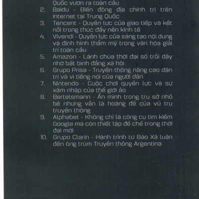 Những gã khổng lồ truyền thông qua góc nhìn kinh tế chính trị - Tencent - Quyền lực của giao tiếp và kết nối trong thúc đẩy nền kinh tế