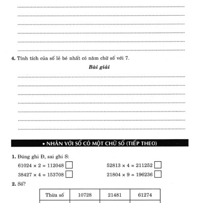 Vở Bài Tập Nâng Cao Toán 4 Tập 2 (Bám Sát SGK Kết Nối Tri Thức Với Cuộc Sống) _HA