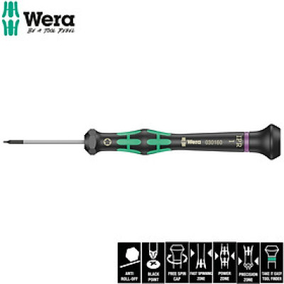Tua vít hoa thị 5 cạnh ứng dụng điện tử và IPhone 2067 IPR TORX PLUS screwdriver for electronic applications Wera 05030160001