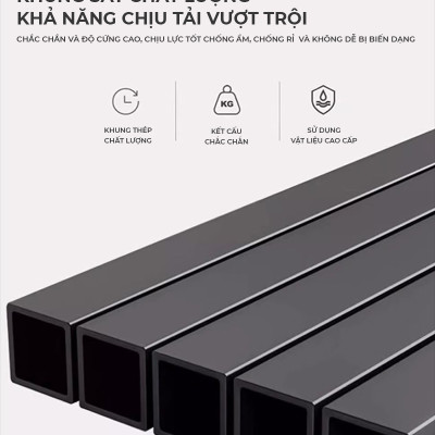 Bàn trà sofa bọc da cao cấp thương hiệu IGA - GM167