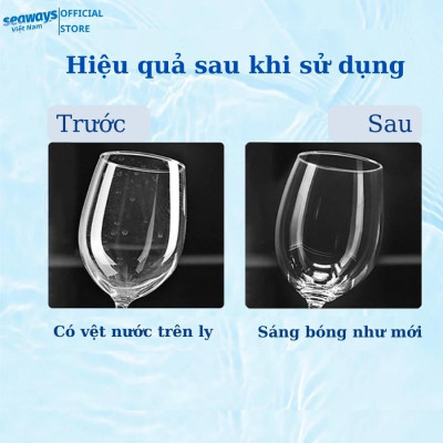 Combo 5 Túi muối rửa chén bát Seaways dành cho máy rửa chén bát - 500g/túi