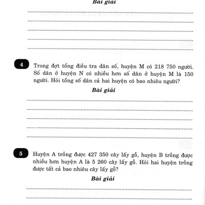 Vở Bài Tập Nâng Cao Toán 4 Tập 2 (Bám Sát SGK Chân Trời Sáng Tạo) _HA