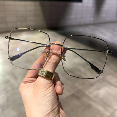 Kính mắt thời trang cho nam nữ dáng vuông form to oversize sành điệu phong cách ulzzang Korea