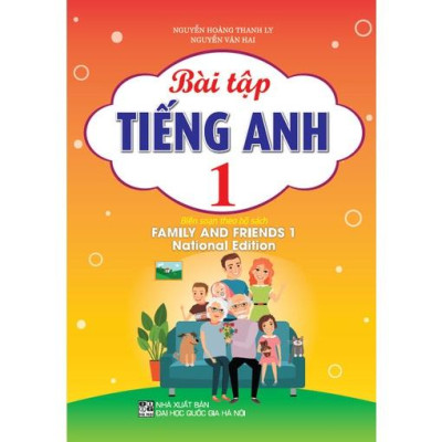 Combo Bài Tập Tiếng Anh 1 + Tập Viết Tiếng Anh 1 (Biên Soạn Theo Bộ Sách Family And Friends 1) (HA-MK)