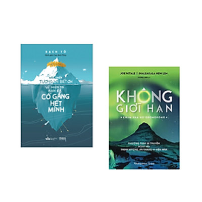 Combo sách Tư Duy Kĩ Năng Sống: Không Giới Hạn - Khám Phá HO