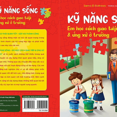 Kỹ Năng Sống - Em Học Cách Giao Tiếp & Ứng Xử Ở Trường (Giáo Dục Kỹ Năng Sống Cho Học Sinh Tiểu Học)