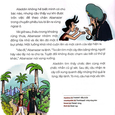 Sách - Truyện Cổ Tích Hay Nhất Thế Giới - Aladdin Và Cây Đèn Thần - Aladdin And His Magical Lamp