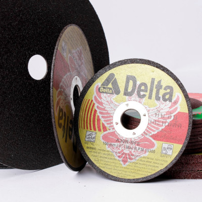 (1 Viên) Đá Cắt Kim Loại Delta 125x2x22mm Thiết Kế Lưỡi Đá Sắc Nét và Chống Mài Mòn | TOPWIN Official Store