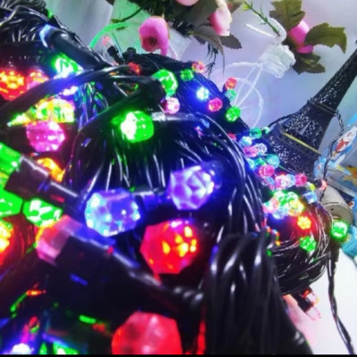 CUỘN DÂY LED TRANG TRÍ DÀI 40M NHẤP NHÁY NHIỀU MÀU KIM CƯƠNG CỰC ĐẸP MẪU MỚI CHẤT LƯỢNG 