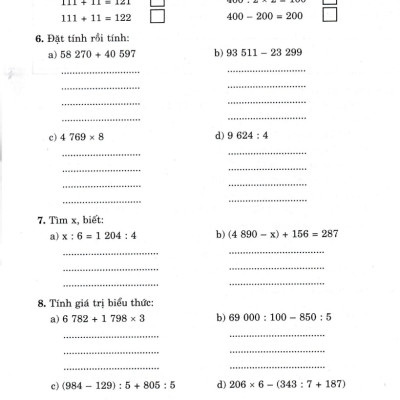 Kĩ Năng Giải Toán 4 (Dùng Chung Cho Các Bộ SGK Hiện Hành) _HA