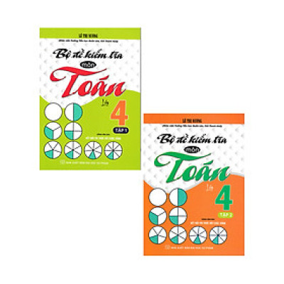 Combo Bộ Đề Kiểm Tra Môn Toán Lớp 4 Tập 1 + 2 (Dùng Kèm SGK Kết Nối Tri Thức Với Cuộc Sống) (Bộ 2 Cuốn) _HA