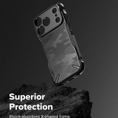 Ốp lưng cho iPhone 17 Pro Max / 17 Pro / Air RINGKE Fusion X - Hàng Chính Hãng