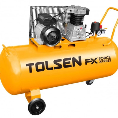 MÁY NÉN KHÍ CÓ DẦU 100L 2200W TOLSEN 73127 - HÀNG CHÍNH HÃNG