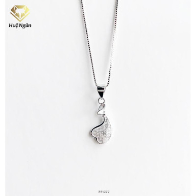 Dây chuyền bạc Ý 925 Huệ Ngân - Bao tiền phú quý PP1277