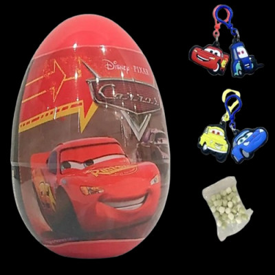 Disney - Trứng Đồ Chơi Có Kẹo - Mc Queen (Uv)