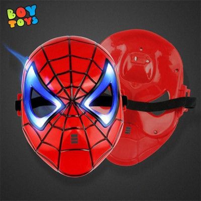 Mặt nạ siêu nhân Spider Man 3D có trang bị đèn