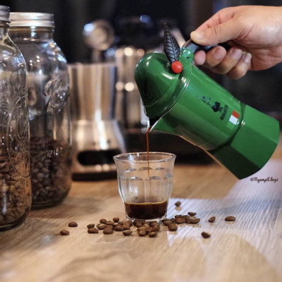 Ấm pha cà phê BIALETTI ALPINA 3CUP (90ML ). Hàng chính hãng 