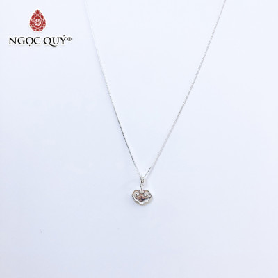 Dây chuyền bạc mặt khóa như ý - Ngọc Quý Gemstones