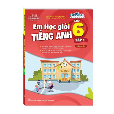 Sách - Em Học Giỏi Tiếng Anh + Bài Tập Bổ Trợ Và Nâng Cao + Chinh Phục Ngữ Pháp Và Bài Tập Tiếng Anh Lớp 6 - Tập 1 - Combo 3 Cuốn - Minh Thắng