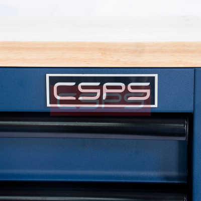 Tủ dụng cụ CSPS 76cm - 05 hộc kéo không nâng hạ màu xanh