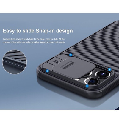Ốp lưng dành cho iPhone 14 Pro Max hiệu Nillkin Protection Camera Chống sốc - Hàng nhập khẩu